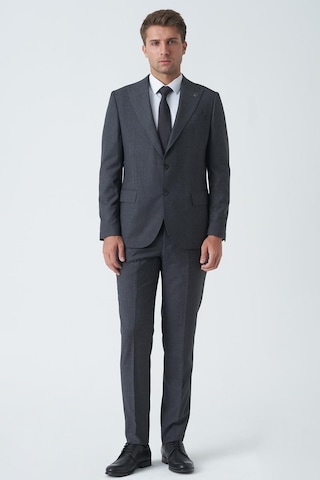 White Stone Derry T2462 6 Drop Slim Fit Takım Elbise Desenli-desenli Çok Renkli