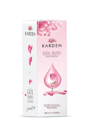 Karden Doğal Gül Suyu 200 ML