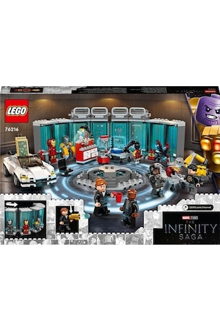 LEGO® Super Heroes 76216 Iron Man Armory 496 Parça