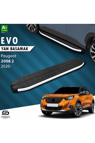 S-dizayn Peugeot 2008 2 Evo Aluminyum Yan Basamak 183 Cm 2020 Üzeri