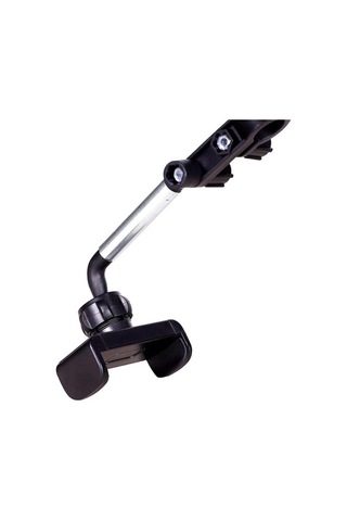 Zhltools Araç İçi Dikiz Aynası Telefon Tutucu Teleskopik Telefon Tutacağı Siyah