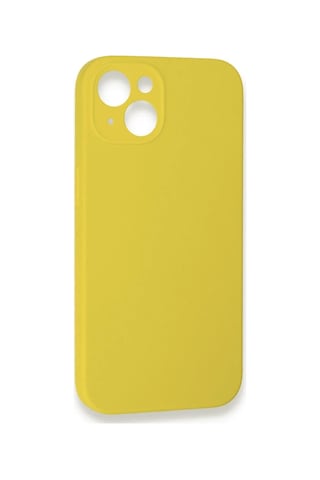 Uray Store Apple iPhone Uyumlu 13 Mini Kılıf Lansman Legant Silikon - Sarı