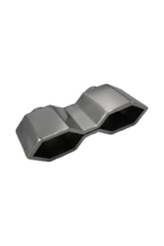 Ford Focus Uyumlu Yedek Parça Ct Krom Egzoz Ucu Çift Çıkış 200-01