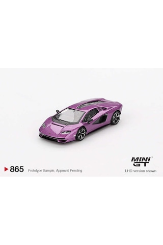 Mini Gt 1/64 865 Lamborghini Countach Lpı 800-4 Viola 30th