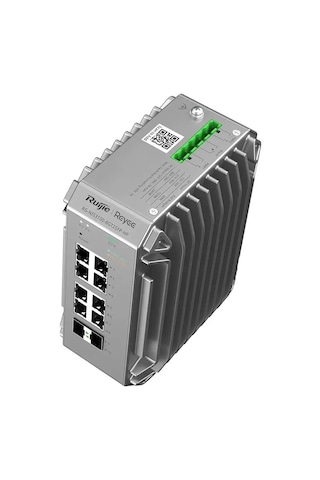 Ruijie Reyee RG-NIS3100-8GT2SFP-HP 8 Port Poe 2xSfp Gigabit Yönetilebilir Endüstriyel PoE Switch