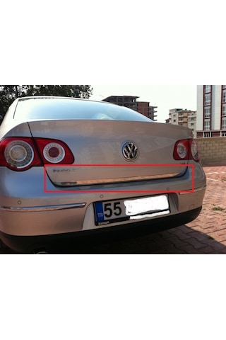 Volkswagen Passat B6 2005-2011 Krom Bagaj Alt Çıtası N11.44
