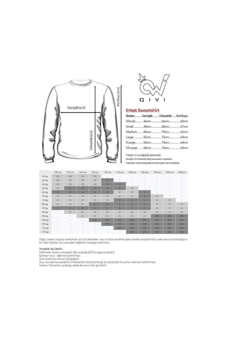 Göktürk Türk Teşkilatı Mahsusa Baskılı Füme Erkek Örme Sweatshirt