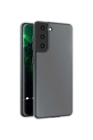 Galaxy S21 Fe Kılıf Zore Şeffaf Ince Ve Esnek Süper Silikon Kılıf Renksiz