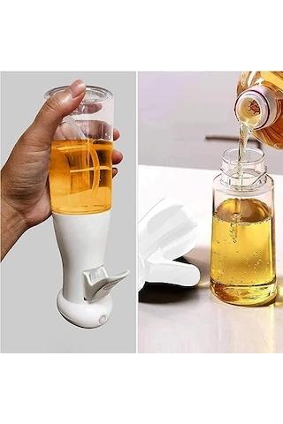 Yeni Nesil Airfryer Sprey Yağdanlık 220ml Kolay Kullanımlı Yağdanlık Zeytinyağı Ve Yağ Püskürtücü Siyah, 0