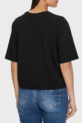 Guess Bayan T Shirt V4yı06 I3z14 Fj8n Siyah SIYAH
