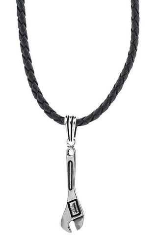 İngiliz Tamir Anahtarı Tasarımlı 925 Ayar Gümüş Kolye