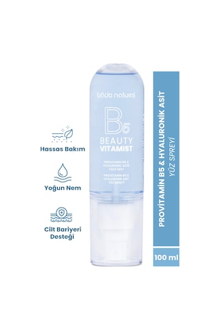 Bade Natural Vitamist Provitamin B5 & Hyaluronik Asit Yüz Spreyi 100 ML