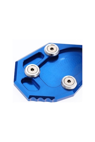 Homyl Yamaha Mt-07 Için Motosiklet Kickstand Yan Stand Mavi Mavi
