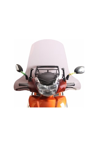 GP Kompozit TVS Jupiter 110/125 2023-2024 Uyumlu Ön Cam Şeffaf 58 cm