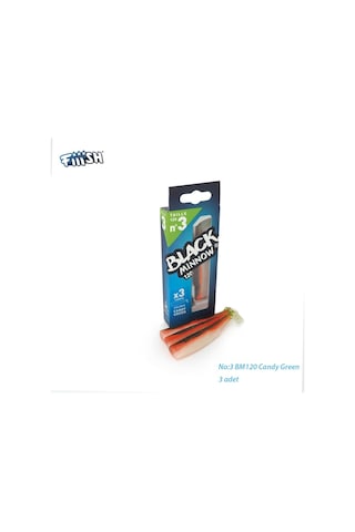 Fiiish Bm120/3 Bm961 3 Adet Yedek Gövde Candy Green Silikon