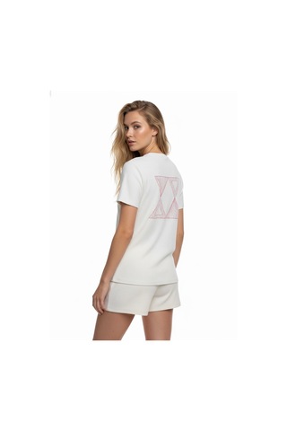 Xint Bej Doğal Dökümlü Regular Fit Tişört 602567