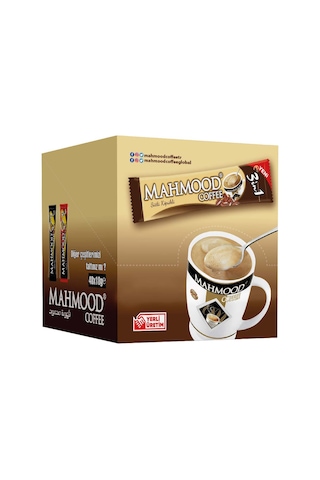 Mahmood Coffee 3'ü 1 Arada Sütlü Köpüklü Hazır Kahve 48'li 18 G