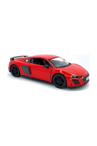 Kinsmart 2020 Audi R8 Coupe 1:36 Kırmızı Çek Bırak Model Araba