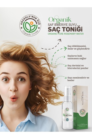 Anadolunun Özü Biberiye Saç Toniği 100 ML