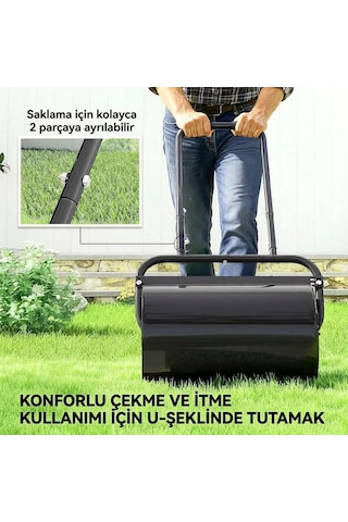 Gardenpro Gp-50r Rulmanlı Çim Silindiri-50 Cm İş Genişliği