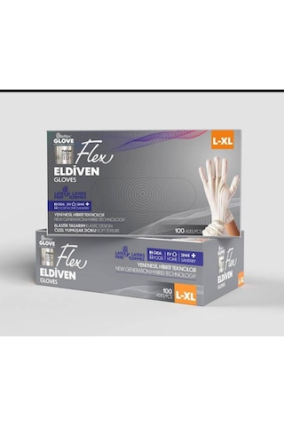 Reflex Flex Pudrasız Eldiven L-xl 100 Lü 1 Paket