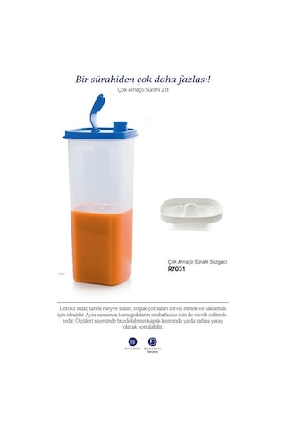 Tupperware Çok Amaçlı Sürahi