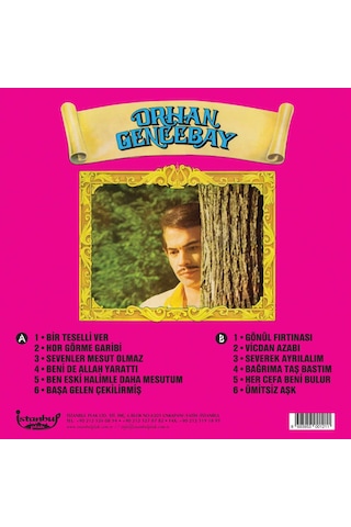 Orhan Gencebay - Bir Teselli Ver Plak
