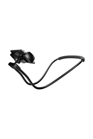 Dima Home-044 Boyunluk Telefon Taşıma Aparatı Siyah