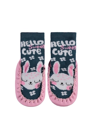 Civil Baby Cute Bebek Kız Havlu Çarık Çorap - Standart