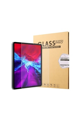 Apple iPad Uyumlu Pro 12.9 2021-2020-2018 Tempered Cam Ekran Koruyucu- 5775