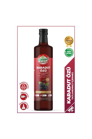 Yöresel Bahçem Karadut Özü 700 Ml