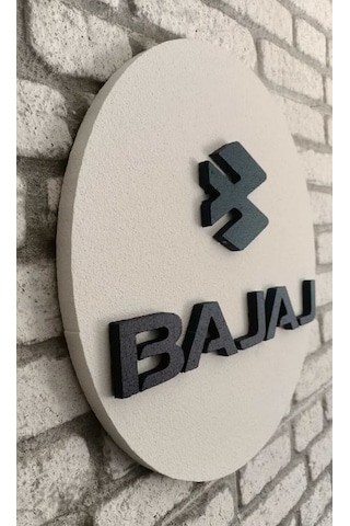 Bajaj Logo 50x50 Bajaj Motor Logosu 3d Bajaj Logo Strafor Logo 50 x 50