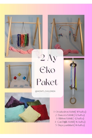 2 Ay Eko Paket Montessori Bebek Eğitim Kiti