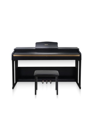 Jwin Sapphire Sdp-214 Çekiç Aksiyonlu 88 Tuşlu Dijital Piyano + Tabure - Siyah