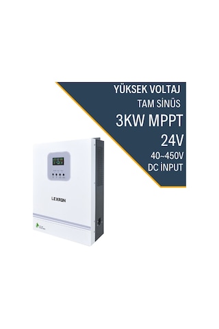 Lexron 3kw 24 V Hv Mppt Akıllı İnverter