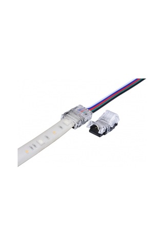 Led Şerit+Kablo Konnektörü-Ip65/54 Dış Mekan Bağlantı (1 Adet)