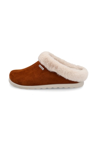 6010-brown Terlik/ Panduf Ev Kadın C3 Z53 Vf Fly Flot Cloth Woman Slıpper 6010-brown