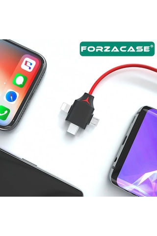 3in1 Görüntü Aktarıcı Kablo Lightning Type-c Micro Usb Fc450