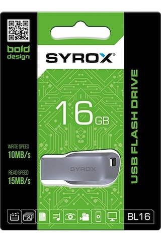 Syrox 16 Gb Usb Flash Bellek Bold Bl16