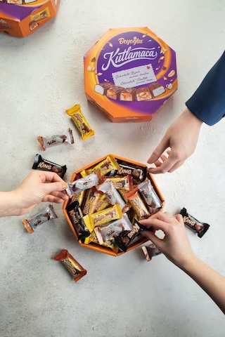 Beyoğlu Kutlamaca Çikolata Kaplı Mini Barlar 450 G