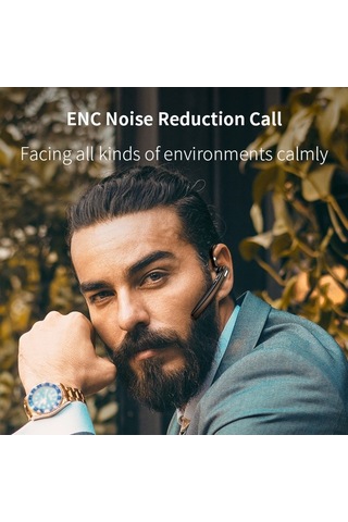 Primepickings K29 İş Headseti: Enc Gürültü Azaltma, 500mah Şarj, Bt5.0, Yüksek Kalite Ses, Siyah