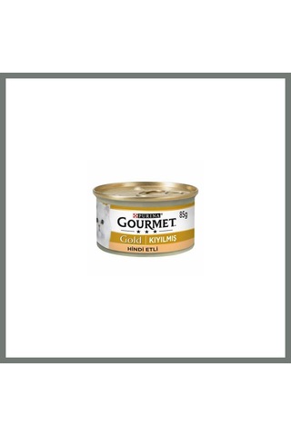 Gourmet Kıyılmış Hindi Etli Yetişkin Kedi Konservesi 12 Adet 85 Gr Mmbz Gourmet Kıyılmış Hindi Etli Yetişkin Kedi Konservesi 12 Adet 85 Gr Mmbz