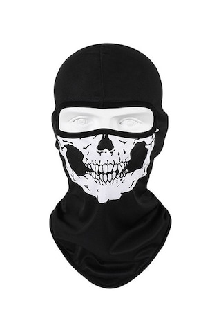 Motosiklet Kurukafa Balaklava Güneş Koruyucu Rüzgar Geçirmez