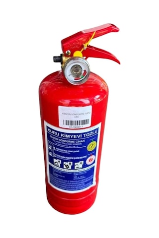 Yok Yok Oto Kuru Tozlu Yangın Söndürme Tüpü 1 Kg