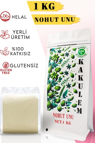 Kakulem Glutensiz Katkısız Nohut Unu 1 KG