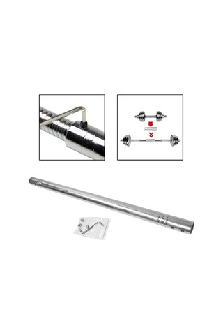 Ganzhoushop Suntek Fitness Halter Bağlantı Çubuğu 60cm Egzersiz Ekipmanı