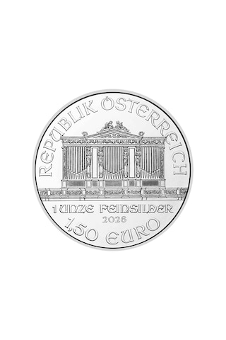 Agakulche Viyana Filarmoni Orkestrası 2026 Gümüş Sikke Coin