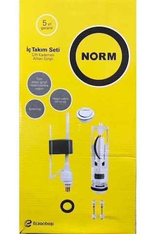 VitrA Norm İç Takım Çift Kademeli Beyaz