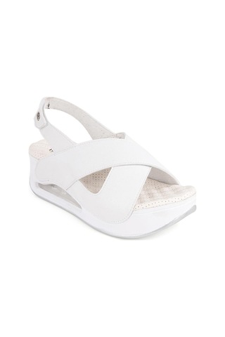 Muya Assos Anatomik Air Max Taban Kadın Sandalet Beyaz 37