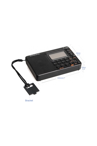 Retekess V-115 Radyo Tam Bant Radyo Kaydedici Fm Am Mp3 Oynatma Sınır Ötesi Tedarik